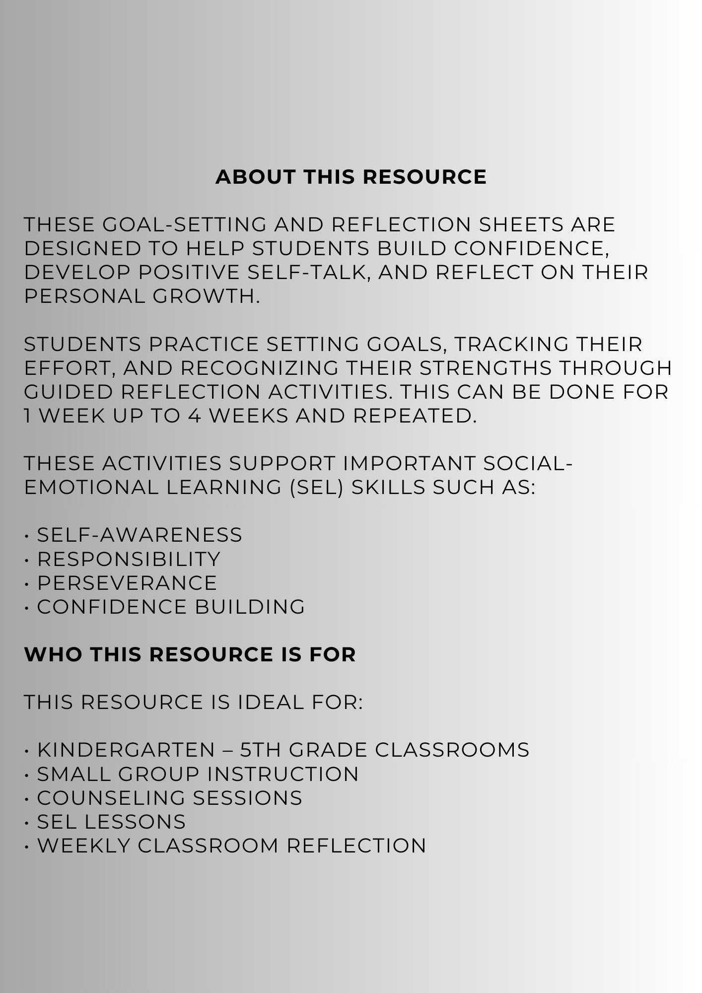 Six Elements of Change SEL Classroom Tool Kit