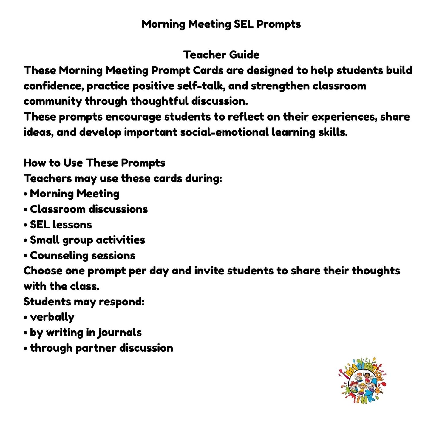 Six Elements of Change SEL Classroom Tool Kit