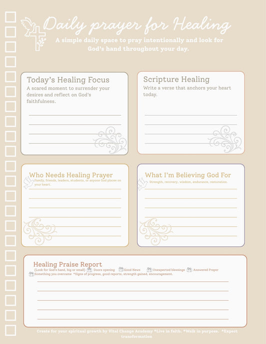Prayer for Healing – Digital Download