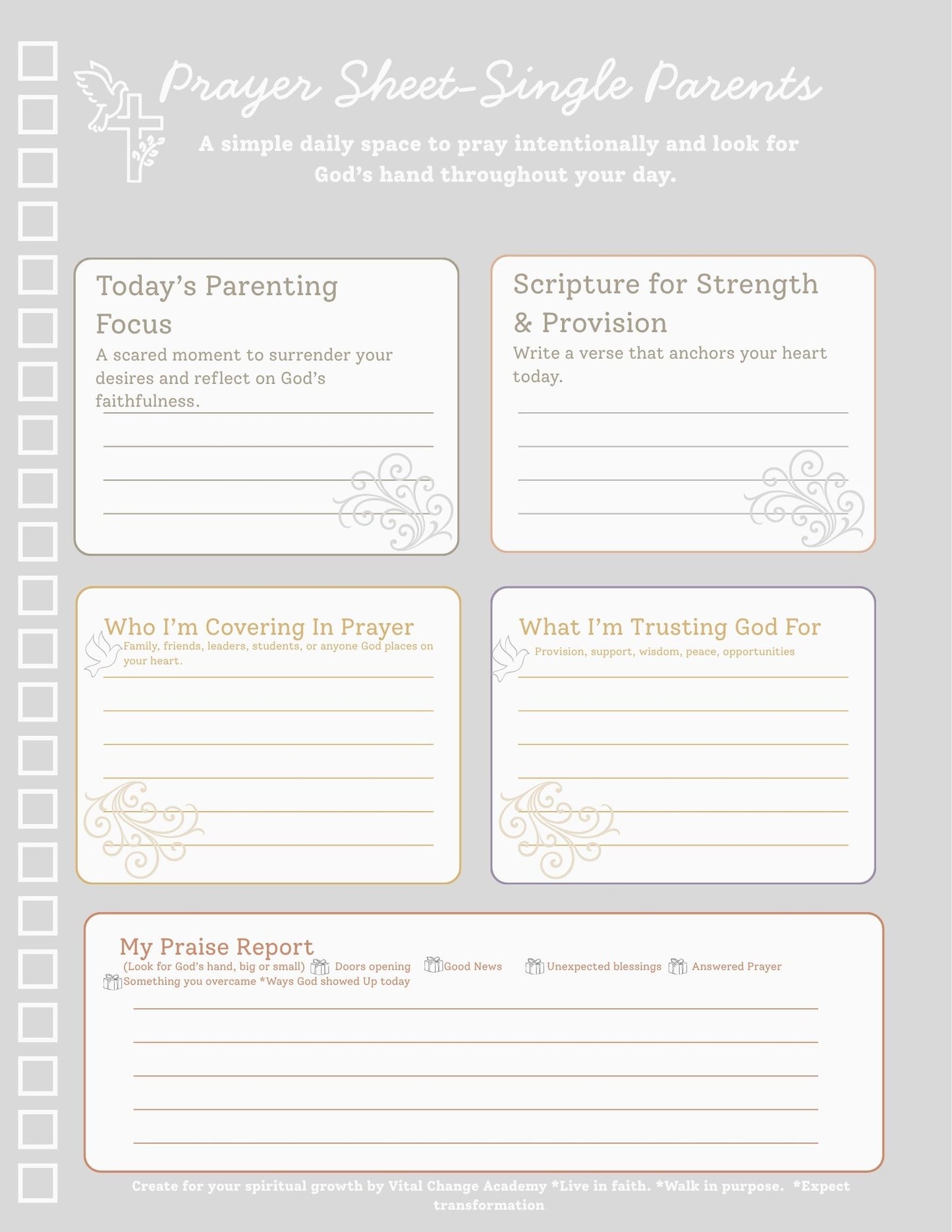 Daily Prayer for Single Parents