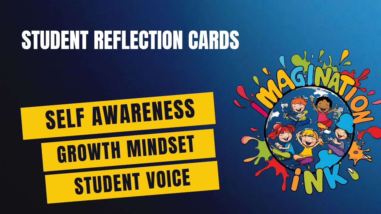 Student Reflection Cards | SEL Reflection & Growth Mindset Activities